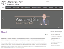 Tablet Screenshot of andrewjsee.com.au